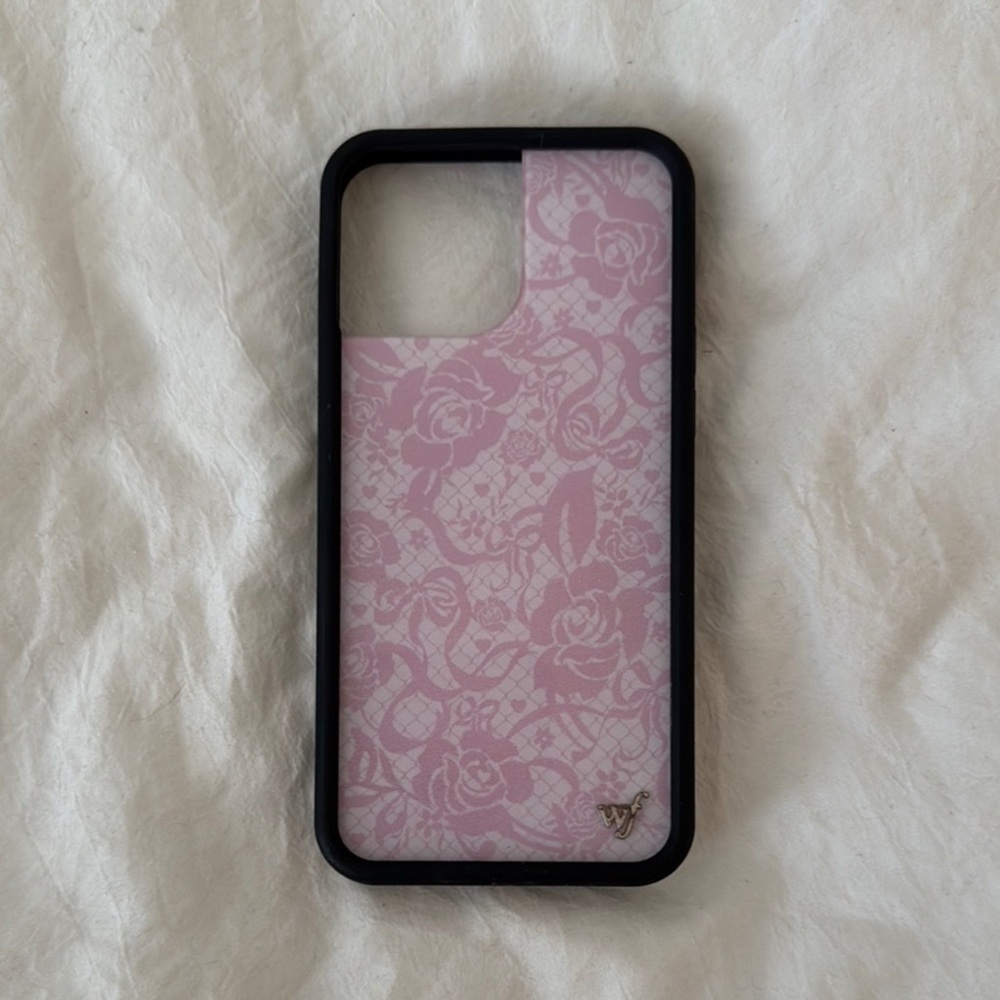 Wildflower Pink Floral iPhone 13 Pro Max Case